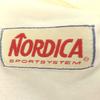 NORDICA Logo embroidery tennis Nylon jacket 40 White x red Blouson Women Used