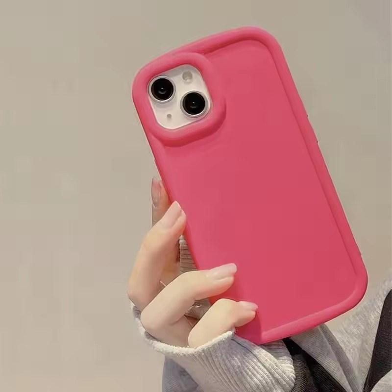 Luxury Matte Soft Candy Phone Case For iPhone 15 14 13 12 11 Pro Max Plus X Xs XR  Mini Shockproof Bumper Soft Silicone Cases Cover