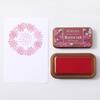 Portable Acid-Free DIY Crafts Ink Pads Quick Drying Safety Self Ink Stamp Vintage Durable Student Supplies Art Journaling
