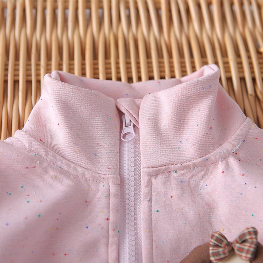 Kids Casual Long-Sleeve Set, Comfortable Daily Wear Outfits