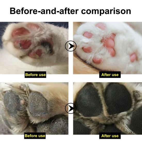 150ML Καθαριστικό ποδιών κατοικίδιων χωρίς νερό Καθαριστικό ποδιών σκύλου με ενυδατική βούρτσα, μη ερεθιστικό καθαριστικό ποδιών γάτας Προμήθειες για κατοικίδια