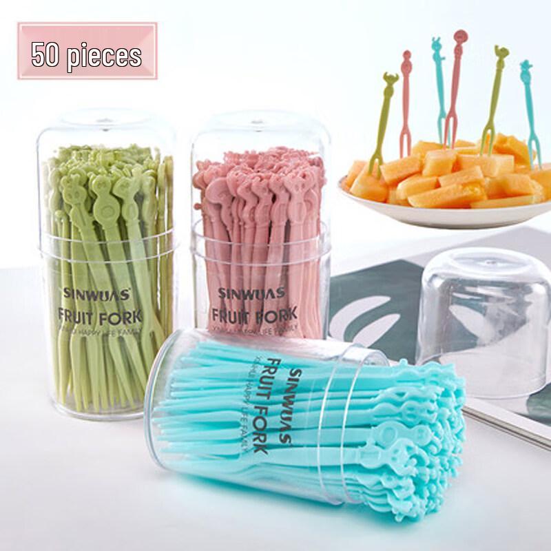 

Homeglen Disposable Plastic Fruit Forks Set