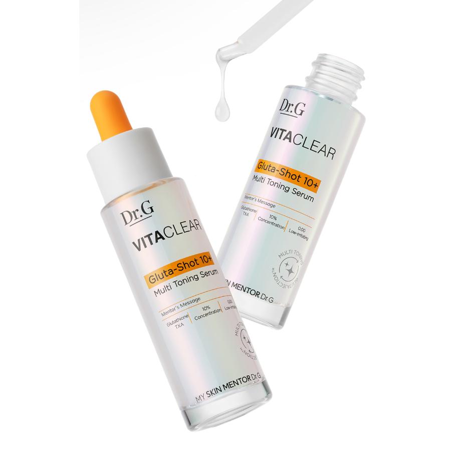 [NEW] Dr.G Vita Clear Gluta Shot 10+ Multi Toning Serum, 30mL