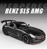 1:32 Mercedes-Benz SLS Alloy Model Car Metal Diecast Car Simulation  Toy Car Collection GiftsFashion Ornament Collection Gift