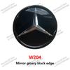 VRF2   Car Front Grille Emblem Star Badge Logo Chrome black Silver 3D Mirror Grid For For Mercedes Benz W205 W204 W213 W253 C300