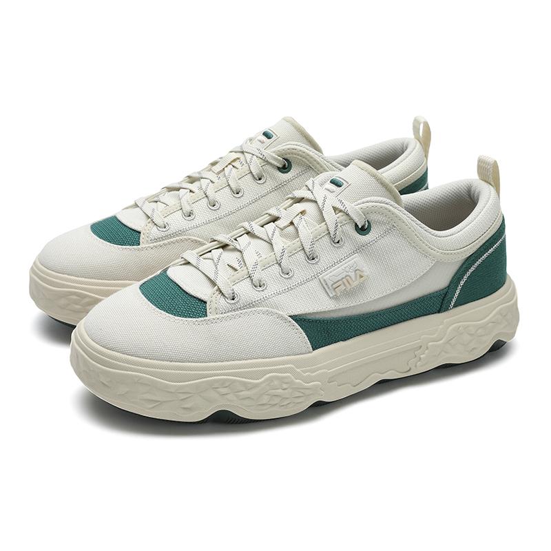 FILA Rock Casual Fashion Sports Shoes Men Sneakers White Green F12M522303FCS