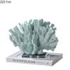 Creative Simulated Coral Resin Crafts Transparent Base Coral Statue Desk Decoration Ornaments Modern Home Decor Furnishings