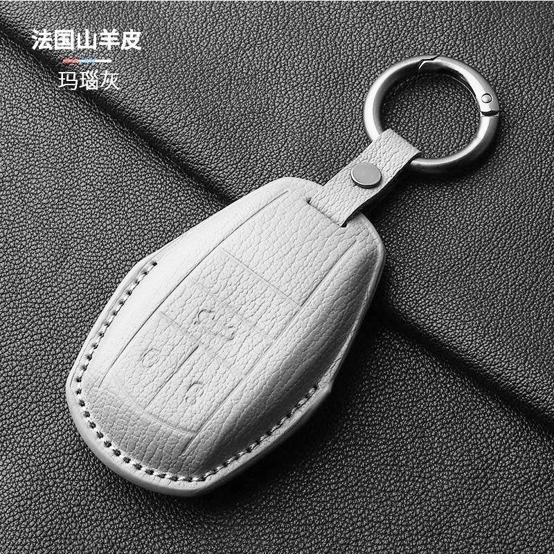 

Shell Protection Bag Holder Suede Leather Car Remote Key Case Cover For New Bentley Flying Spur Continental GT Bentayga Mulsanne