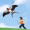 Parrot Eagle Swallow Airplane Butterfly Large Eagle Kites Fishing Rod Kite  Garden Outdoor Sports