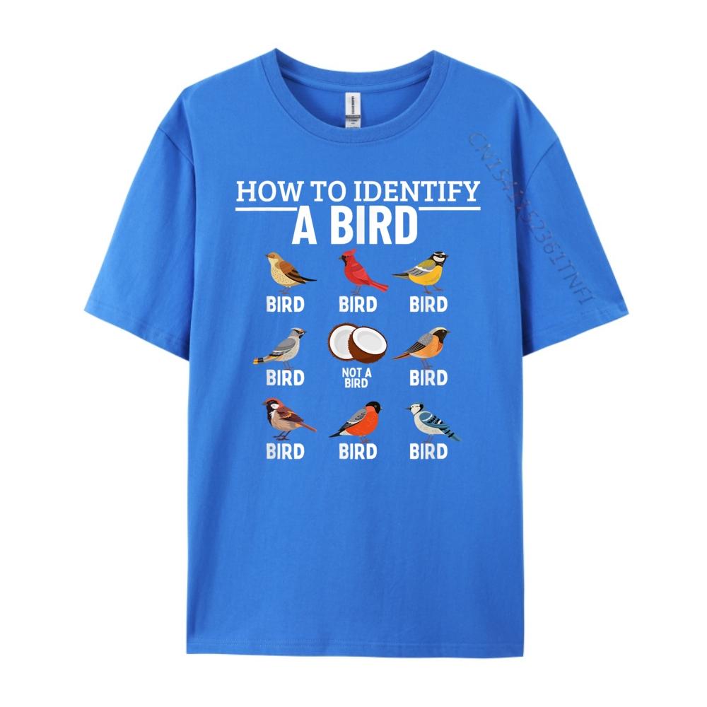 How To Identify A Bird Funny Bird Watching Brand T Shirt TShirt Tee Shirt  Hip Hop