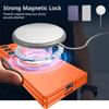 360° Rotate Magnetic Ring Kickstand Phone Case For Samsung Galaxy Z Fold 7 6 5 4 3 5G For Magsafe Holder Shockproof Hard Cover