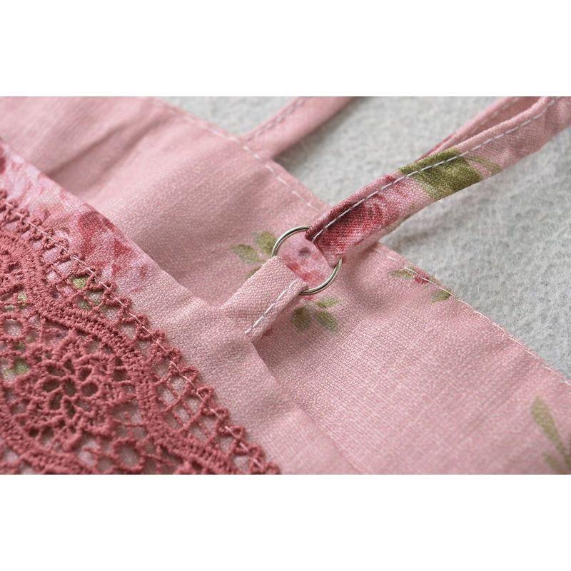 Kaslead New Arrival Women's Clothing Fashion Style Fashion Casual Minimalist Printed All-Matching Lace Top with Narrow Straps