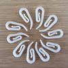50pcs Wide Range Of Application Plastic Accessories Smooth And Polished Comma Hook  Home