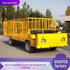 Heavy-Duty Electric Flatbed Truck for Warehouse Logistics