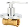 1/2 Angle Valve, Water Shut Off Valve Copper Leakage Proof Concealed Installation Water Stop Valve for Kitchen Bathroom for Faucets, Showerheads,