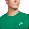Nike Sportswear Club Logo Embroidered Short Sleeve T-Shirt Men Tops Green AR4999-365