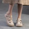 Johnature Comfortable Soft Sole Hollow-out Breathable Genuine Leather Leisure Sandals Versatile Women's Shoes