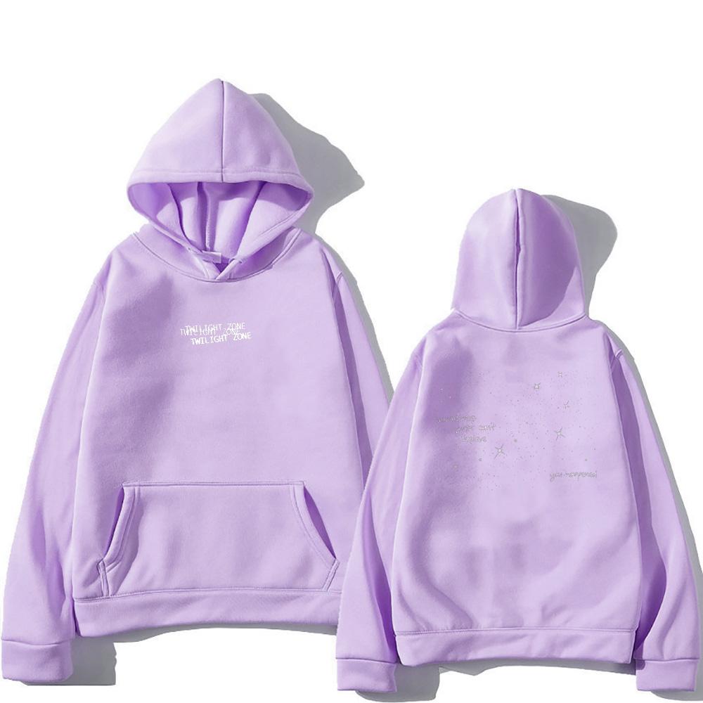 Ariana Grande Twilight Zone Constellation Hoodie Men Women Hip Hop Casual Clothes Unisex Fashion Oversized Sweatshirts Y2K Hoody