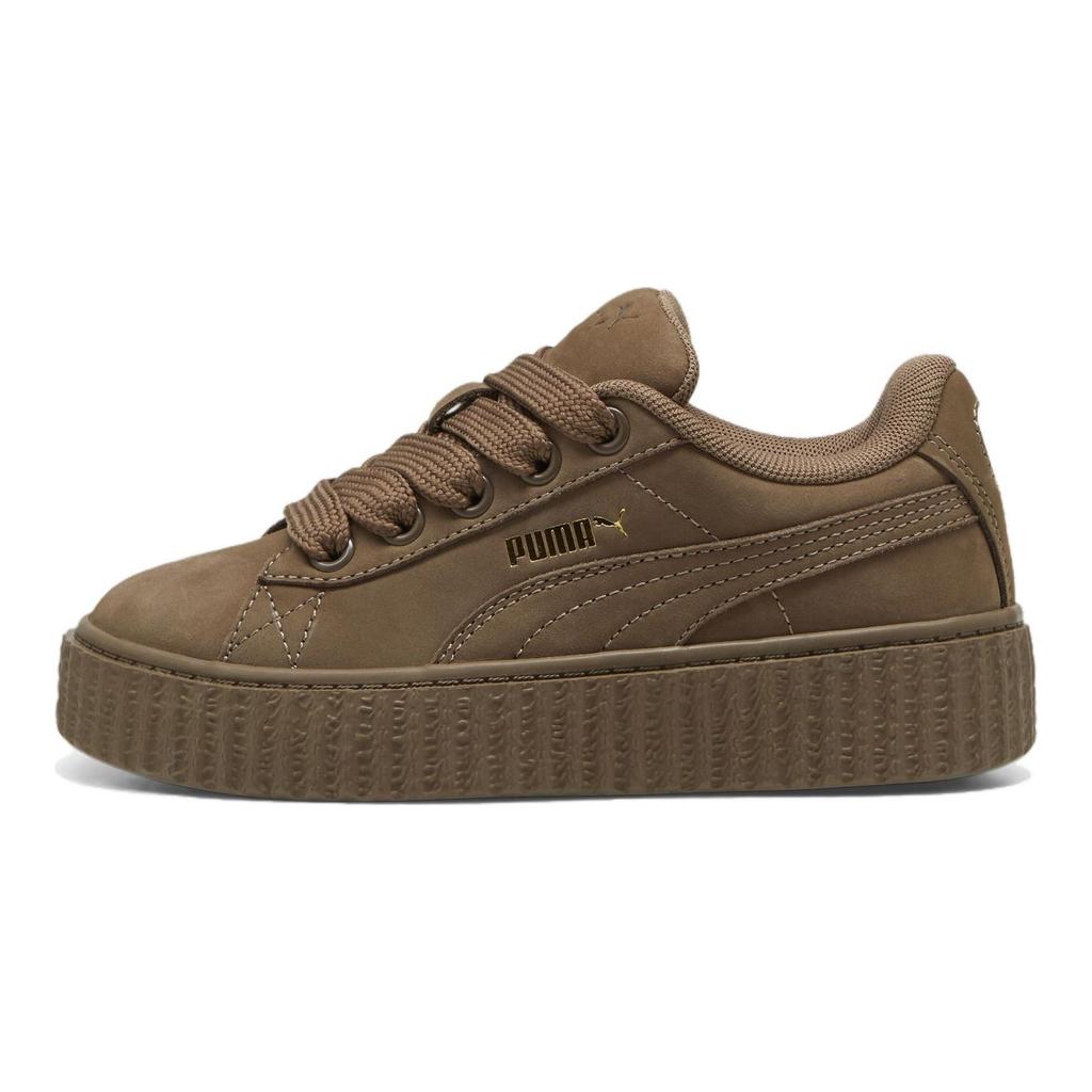 Puma Fenty x Creeper Phatty Bambini Confezione Tonalità Terra - Sneakers Bambino Totally Taupe Marrone Oro Bianco Caldo 399867-01