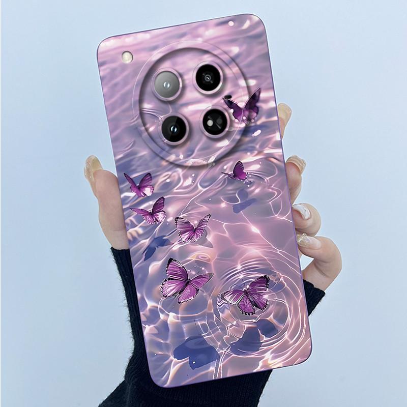 For Infinix Zero 40 4G 5G Phone Case X6861 X6860 Cover Fashion Simplicity Oil Painting Floral Soft Silicone Shell Zero40 Fundas
