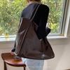 Korean Autumn Handbag: New Style, Large Capacity, Versatile Tote Bag with Niche Design, Single Shoulder, Casual Underarm Carry