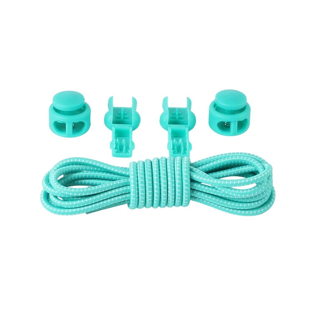 Elastic Shoelaces For Round Shoelaces Without Ties Stretching Lock Kids Adult Lazy Shoes Lace Accessories 1 Pair