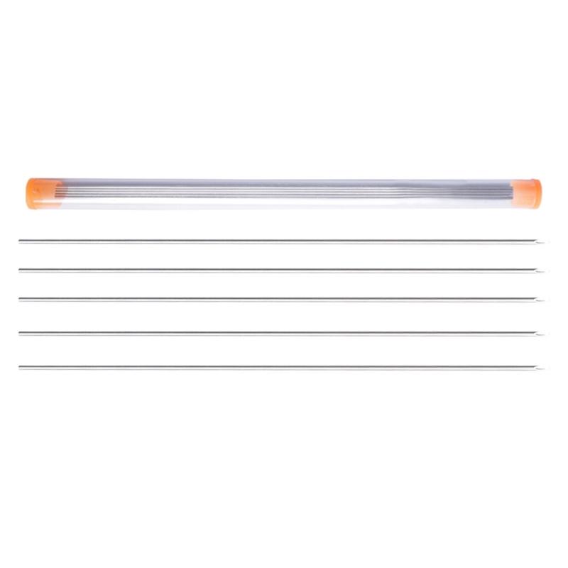 5pcs Fishing Rigging Needle Fishing Baiting Needle Driller Hollow Earthworm Hooking Needle Fishing Tackle