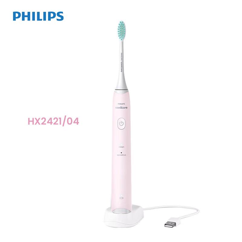 

Philips Электрическая зубная щетка HX2421 розовый