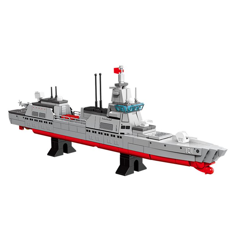Sembo Blocks Military Naval Ship Model Kits