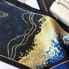 Temperament Blue Ocean! Mulberry Silk Silk Scarf Versatile Double-Sided Silk Scarf Thin Narrow Long Scarf Streamer