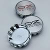 4pcs 54MM 50MM Car Wheel Center Caps With O.Z OZ Racing Logo Emblem Badge Wheel Hubcap Rim Hub Center Dust Cover Car Accessories