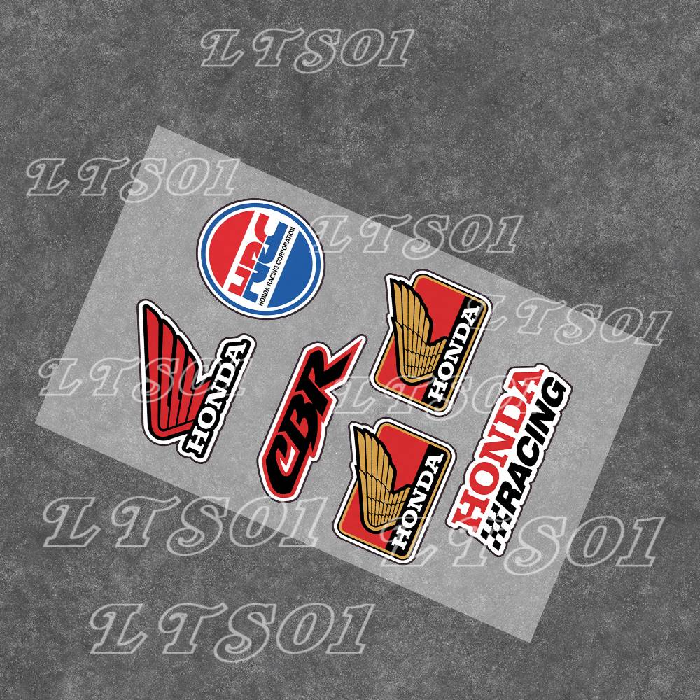 Honda Racing Stickers Moto Sticker Auto Body Bumper Windows Motorcycle Laptop Walls Vinyl Decal Car Tuning Accessories ZB4