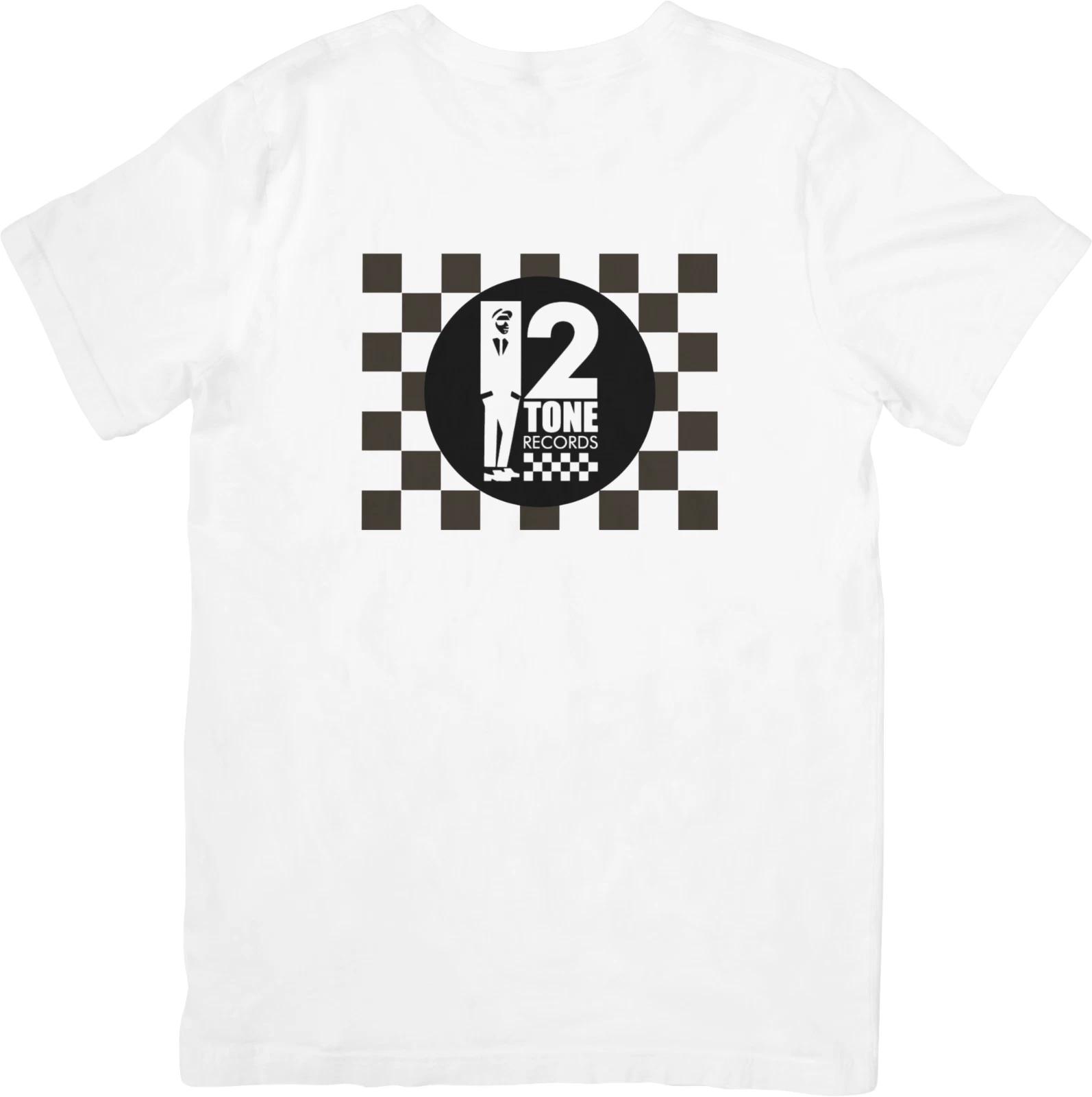 

2 TONE SKA Music Unisex Fit for Men & Women Quality Cotton T-Shirt White. S