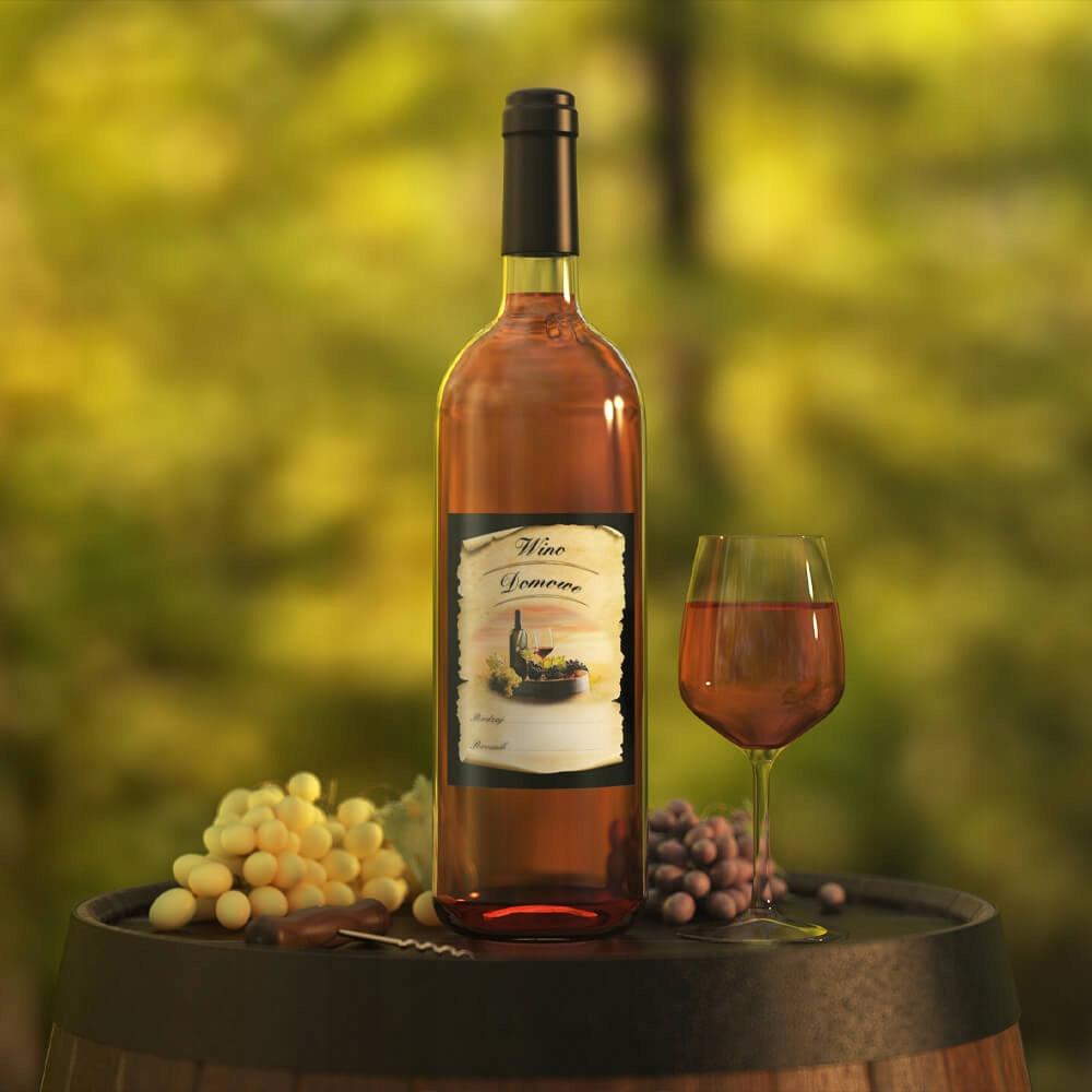 LABEL STICKER HOME WINE TYPE YEAR 10pcs WINE NEW