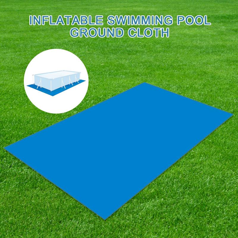Swimming Pool Mat Outdoor Garden Inflatable Pools Floor Cloth Waterproof Durable Pool Protective Film Rectangular Ground Cloths