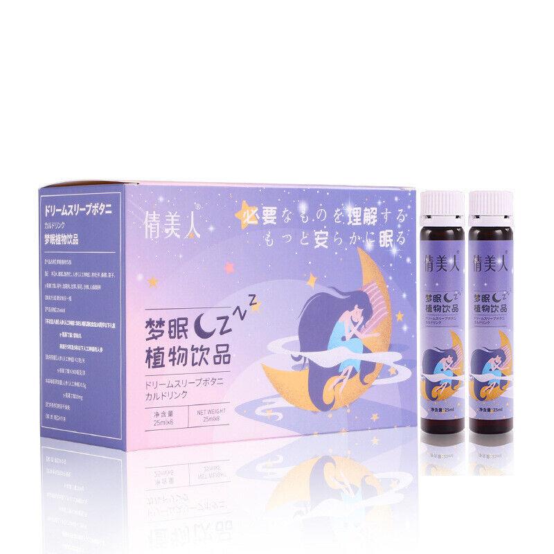 

Dream Sleep Ботанические напитки с аминомасляной кислотой и финиковой жидкостью Palmolive для перорального применения 200 г 25ml*8 bottles/box