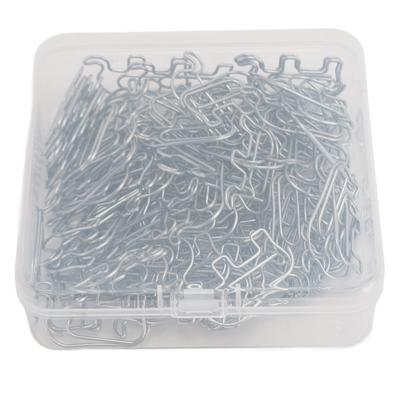 100pcs Paper Clip Cute Elephant Shaped Stainless Steel Paper Clip with Storage Box for Photo