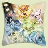 Anime P-Pokemon Pillow Covers Cartoon Sofa Decorative Home Double-Sided Printing Short Plush Cute Cushion Cover