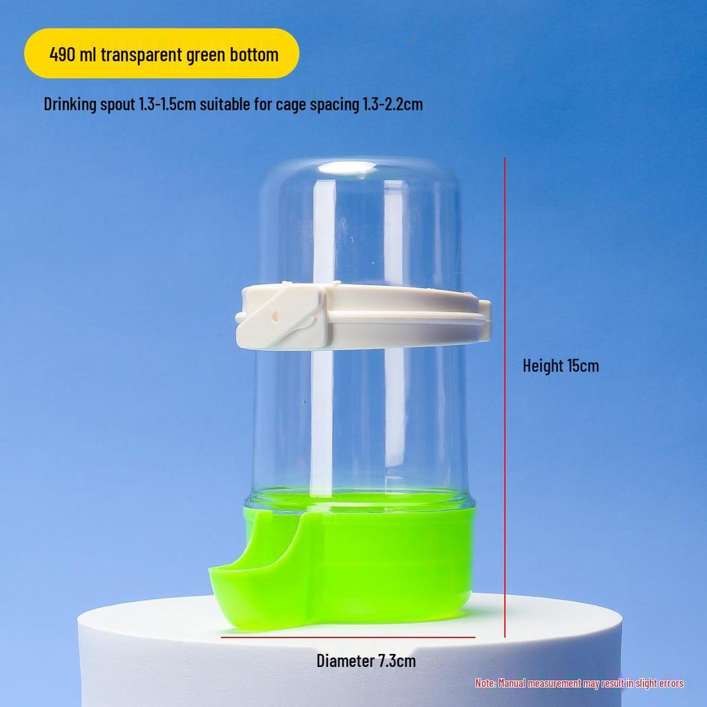 Automatic Bird Water Feeder for Budgies, Lovebirds, and Cockatiels - Essential Bird Supplies