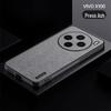 Lens-All-Inclusive x100Pro Case for Vivo X90/X80/X70/X6: Dustproof Net Bark Grain Cover