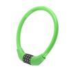 Bike Lock Cable High Security 4?Digit Number Bicycle Cable Locks for Cycling OutdoorsGreen