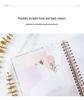 Cross-Border English Floral Hardcover Wedding Planner Notebook
