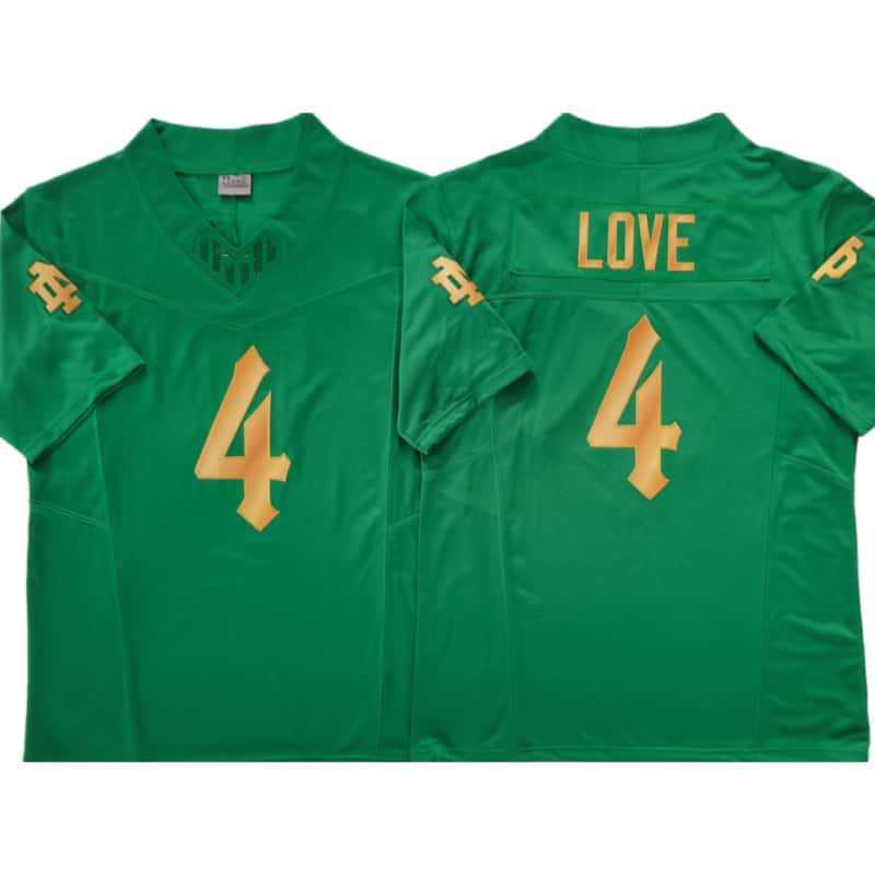Mens Rugby Jersey Custom Embroidered Team Uniform Leonard Love 4 13 College Style Training Shirt Cotton Blend