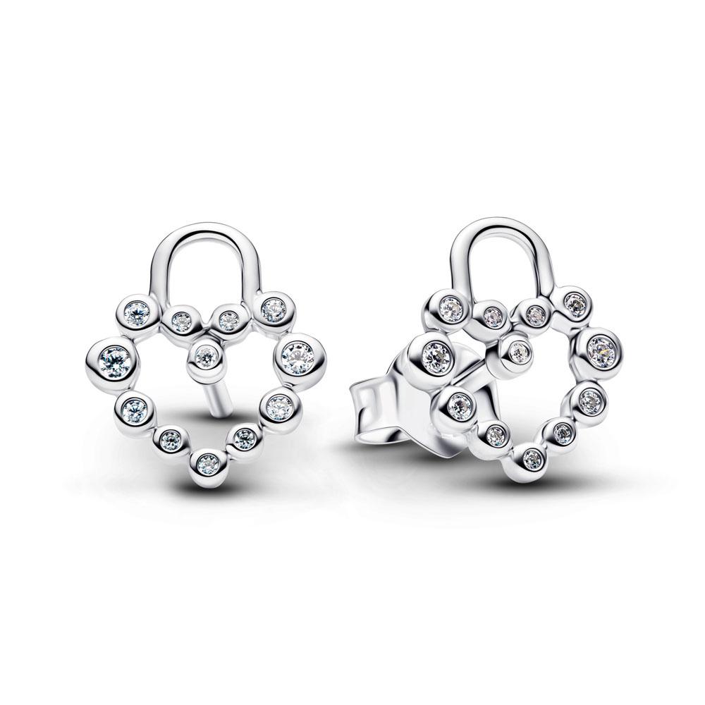European New Butterfly Flower Heart Star Jewelry Set 925 Silver Earrings Ring Necklace for Women