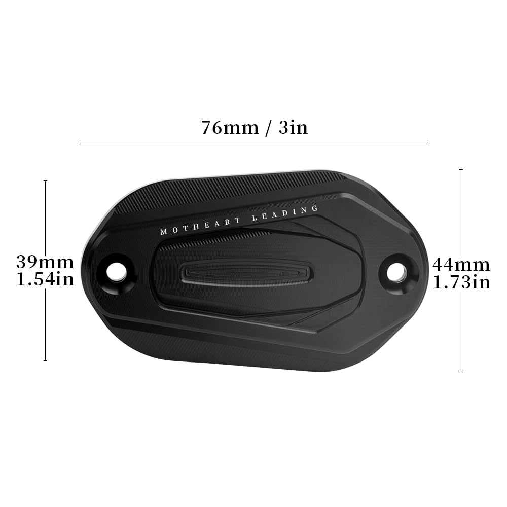 MotHeartCNC Reservoir Cover for Ninja 400 Z400 Ninja 500 Z500 Z500 Se