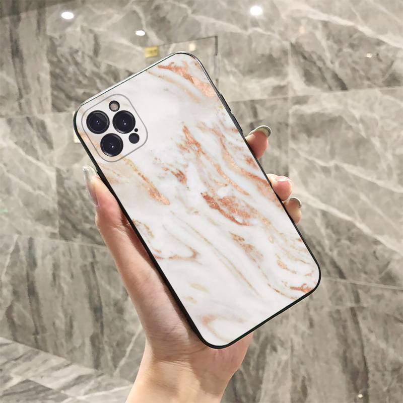 Použitelné pro iPhone16 Personalizované Kreativní Mramorové Pouzdro na Mobil Nové Pouzdro na Mobil