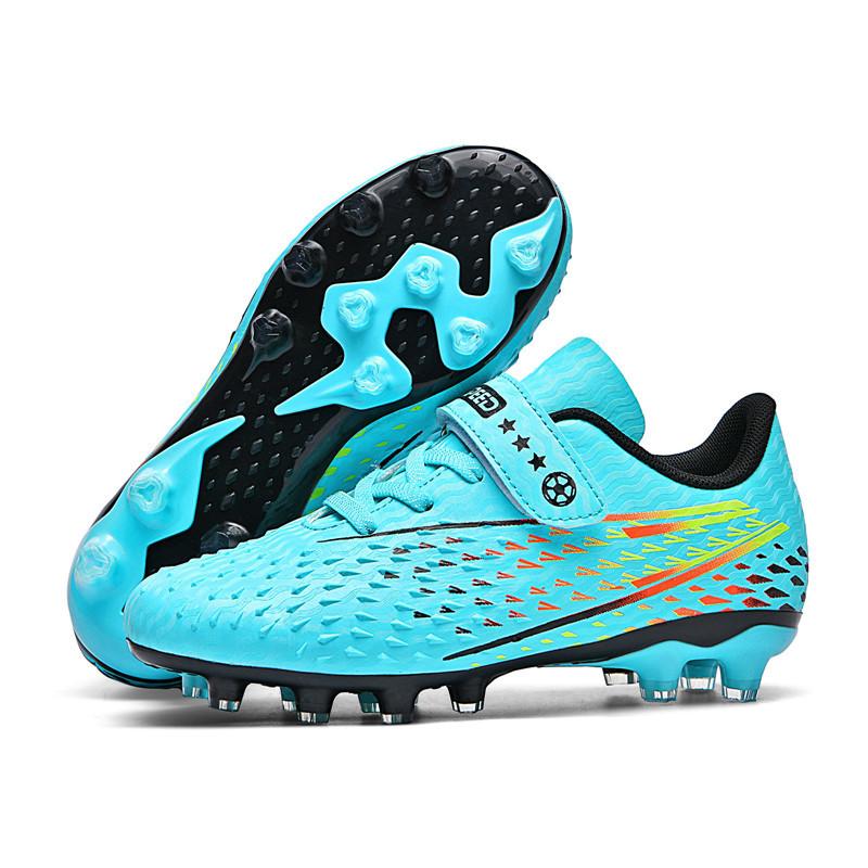 Kinder Fußballschuhe Society Schulfußballschuhe Stollen Rasen Turnschuhe Jungen Mädchen Outdoor Athletiktraining Sportschuhe
