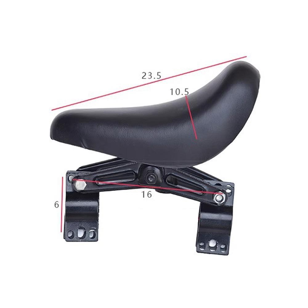 Detachable Bicycle Front Seat Front Mounted Soft Baby Seat Secure Bicycle Children Seat Bicycle