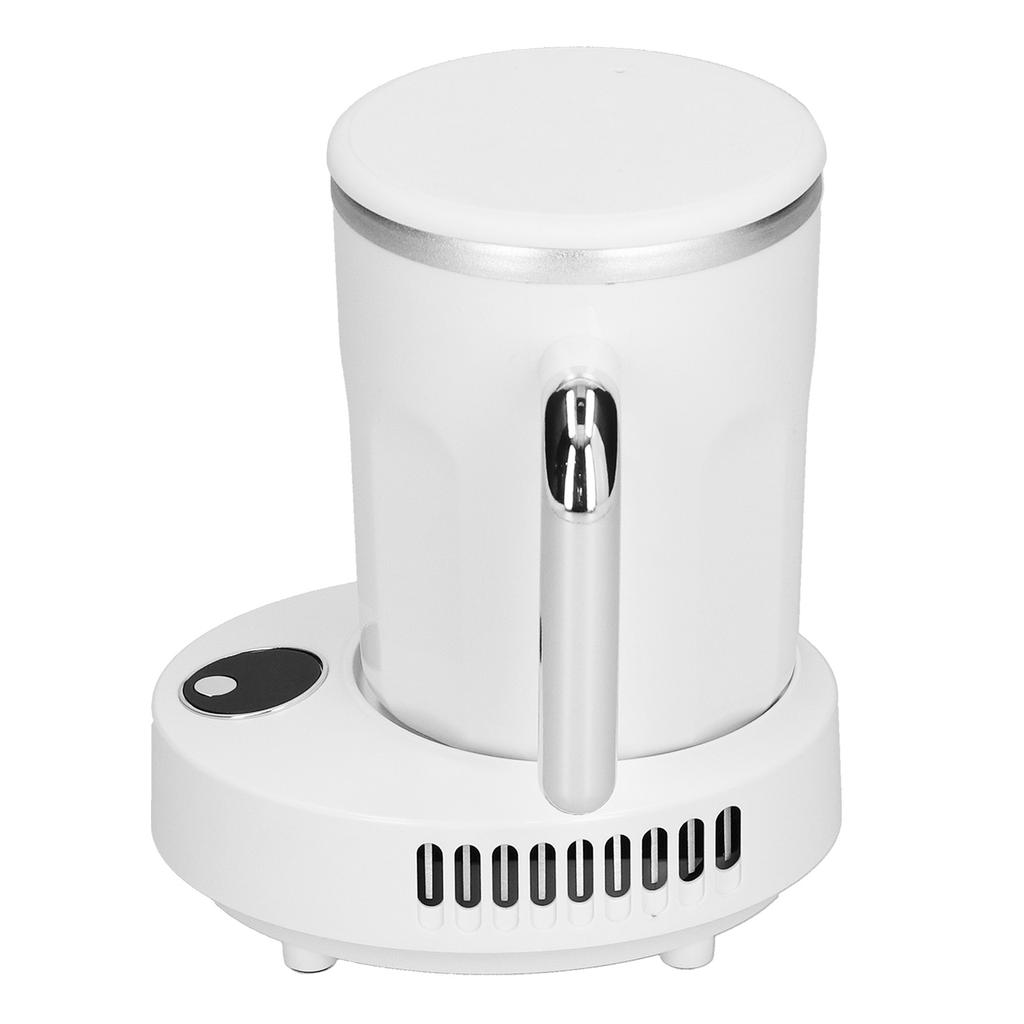 Smart Temperature Control Cup Dual Purpose Desktop Coffee Beverage Fast Cold Heating Cup for    (White )