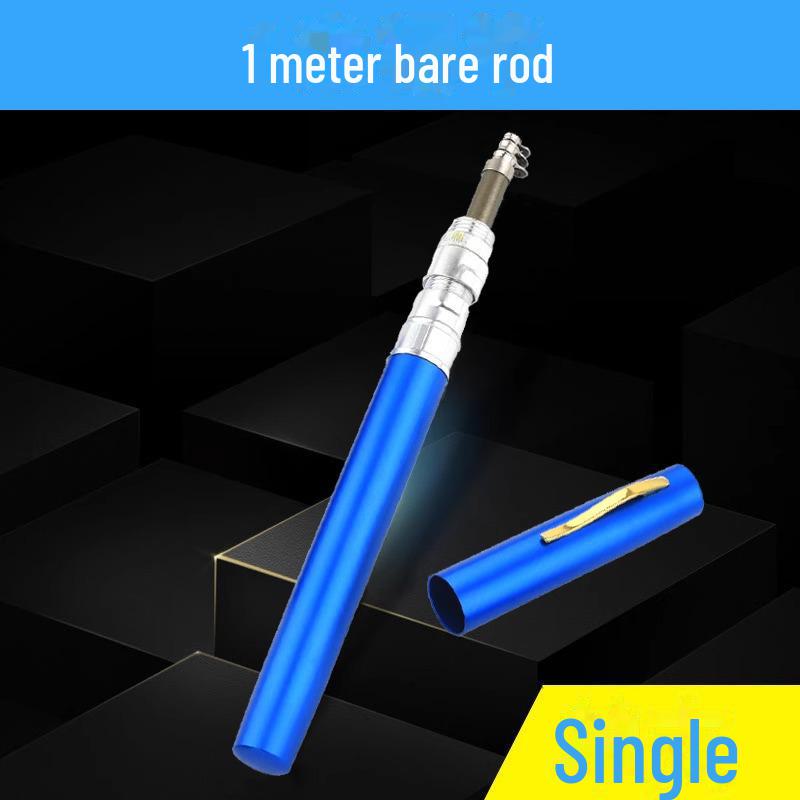 Ultra-Compact Mini Pocket Pen Fishing Rod - Retractable Casting Lure Rod Set